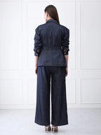 Belted Denim Co-ord Set