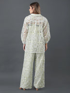 Meadow Lace Button-down Co-ord Set